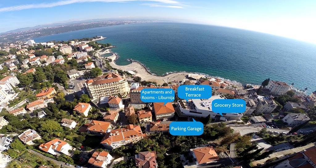 Apartments And Rooms Liburnija Opatija Exterior foto