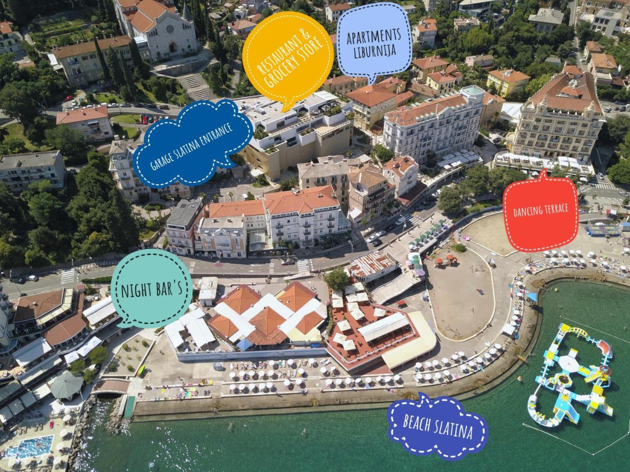 Apartments And Rooms Liburnija Opatija Exterior foto